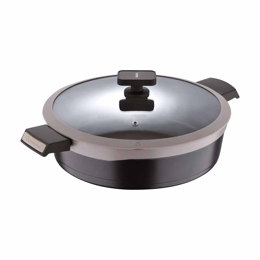 MasterPRO Gastro Diamond Cast Aluminum 7.5 qt. Dutch Oven with