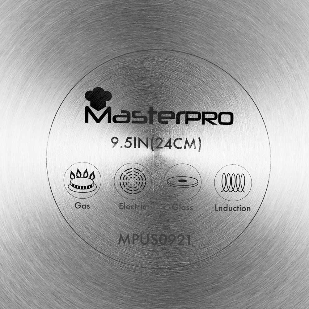 Vital by MasterPRO - 9.5" Forged Aluminum Titanium-Reinforced Non Stick Fry Pan