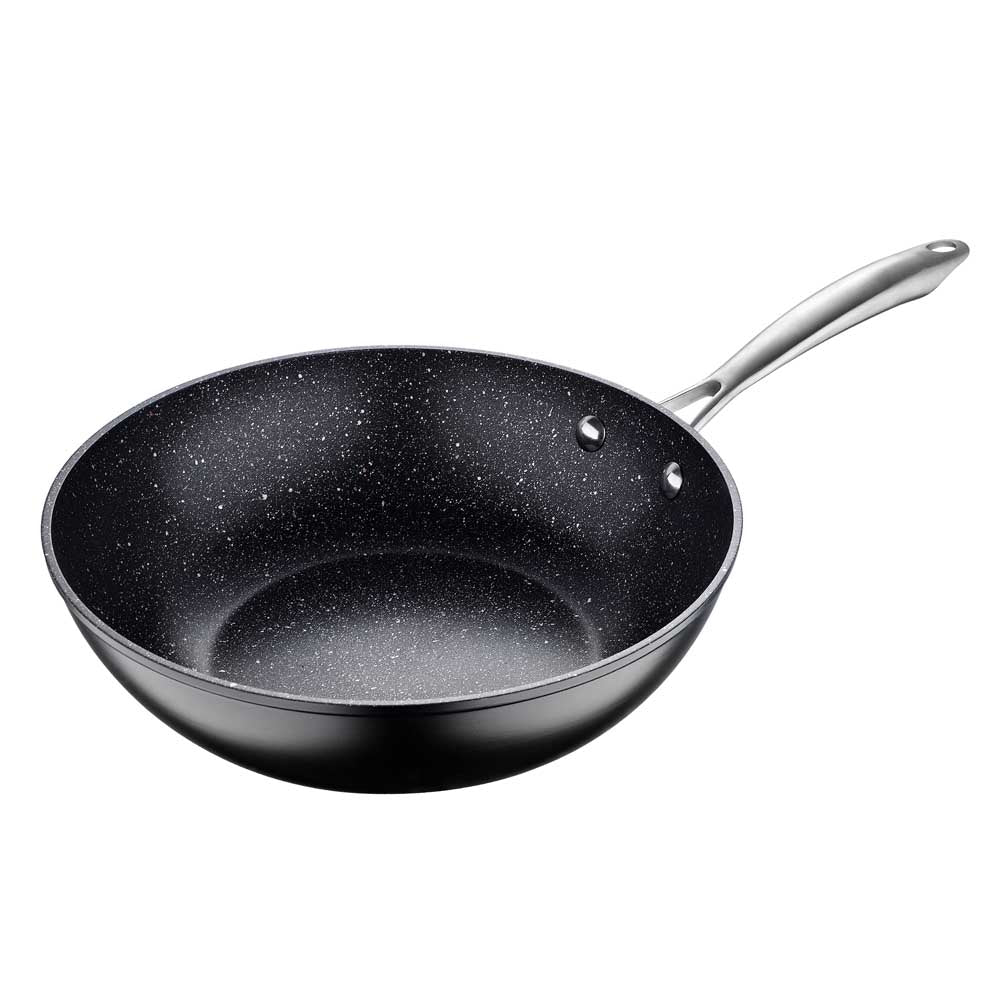 Vital by MasterPRO - 11" Forged Aluminum Titanium-Reinforced Non Stick Wok