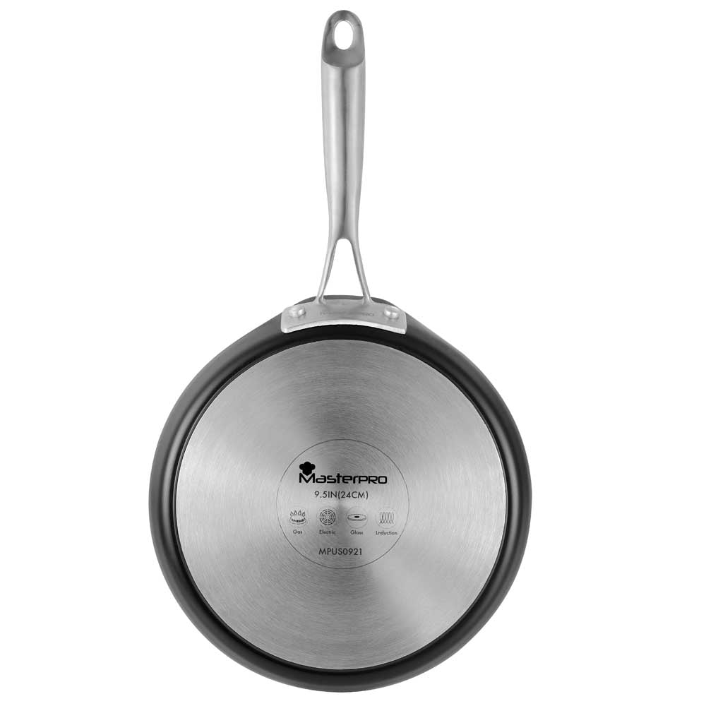 Vital by MasterPRO - 9.5" Forged Aluminum Titanium-Reinforced Non Stick Griddle