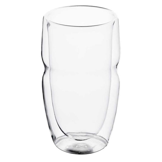 Mixology by MasterPRO - 18.2 Oz Double Wall Borosilicate Beer Glasses, Set of 2