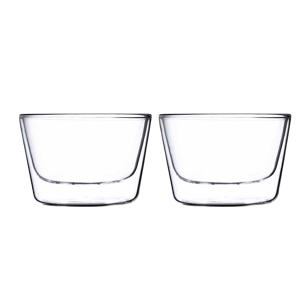 MasterPRO 7.7 oz. Martini Glasses - (Set of 2), Clear